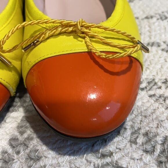 PAUL MAYER LEATHER CAP TOE FLATS SHOES A10 - Picture 9 of 10